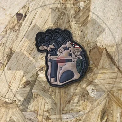Tactical Mandalorian Helmet Patch - TheTower Company