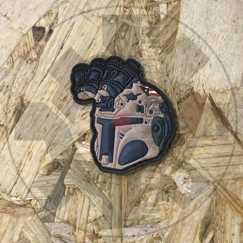 TheTower Company Tactical Mandalorian Helmet Patch