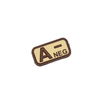 A NEG Rubber Bloodtype Patch - vario