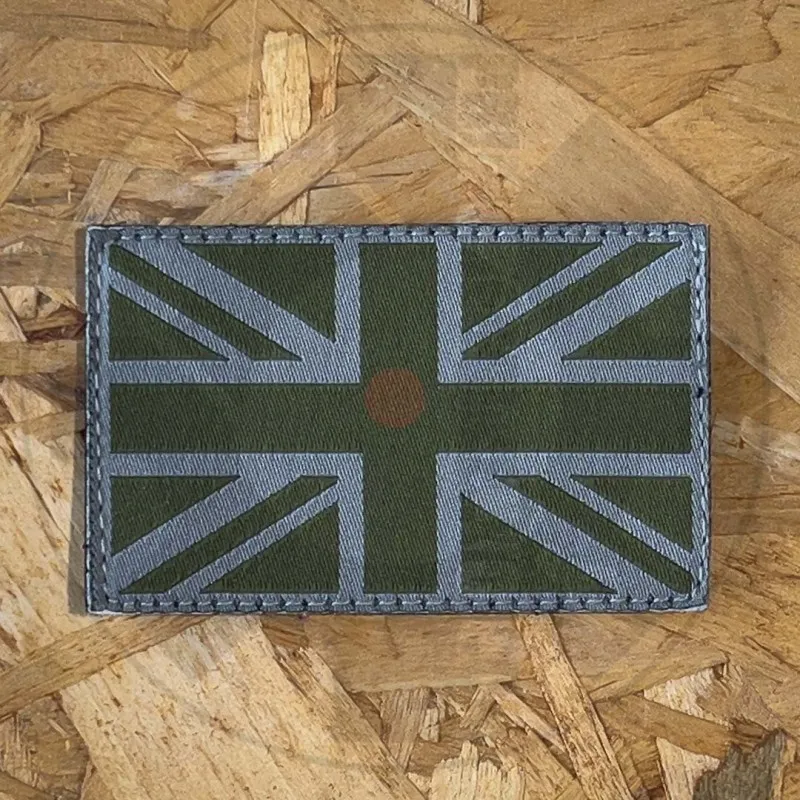 TheTower Company UK Flag Subdued - Patch · Verde / OD