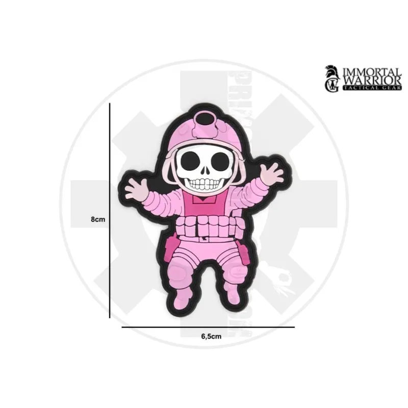 Immortal Warrior Tactical Skeleton - PinkPatch