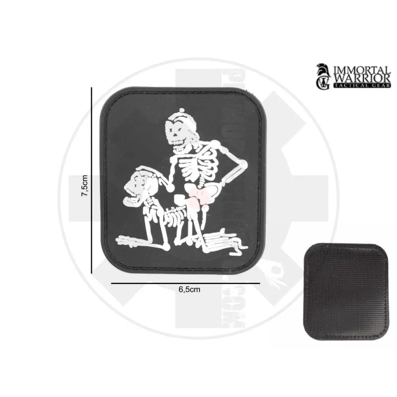 Immortal Warrior Skeleton LovePatch