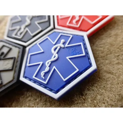 Paramedic Hexagon Rubber Patch - JTG