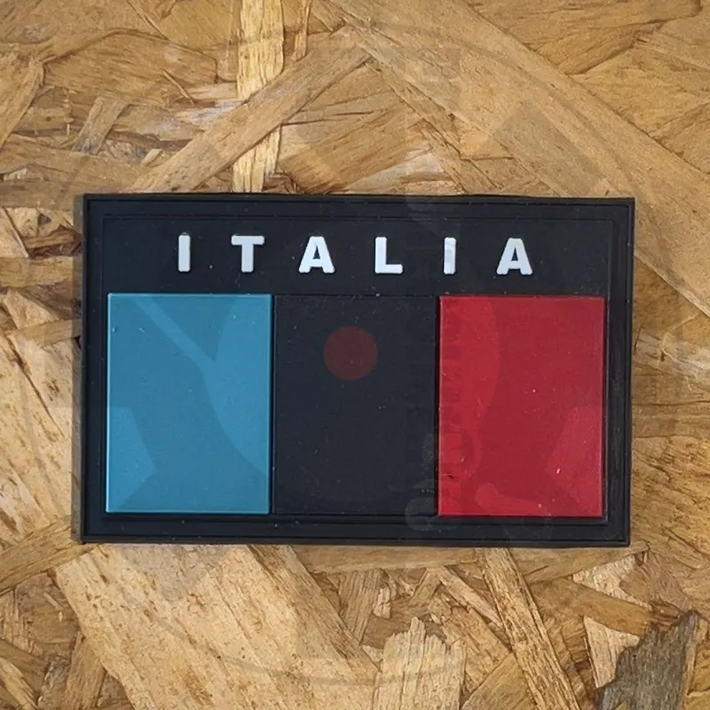 TheTower Company Flag Italia Low Profile - Patch · Negro
