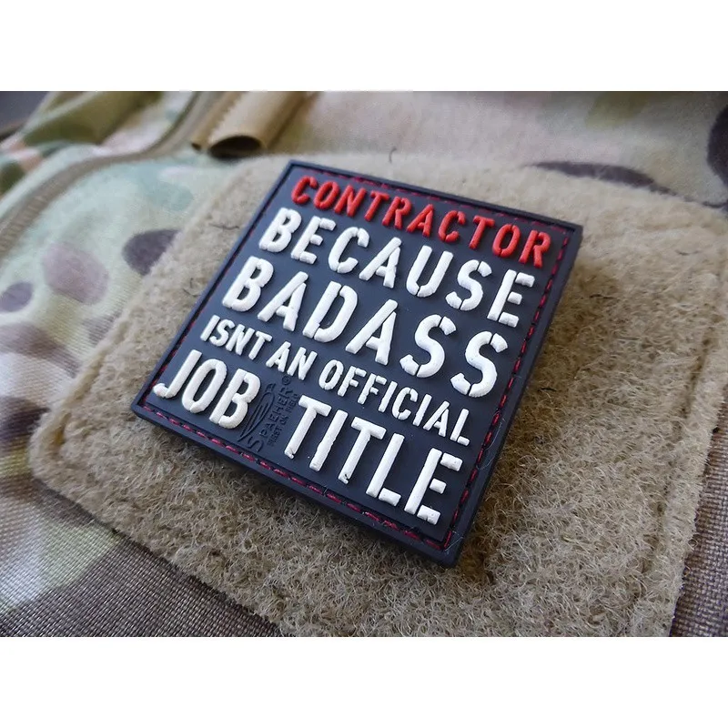JTG Contractor Rubber Patch Color