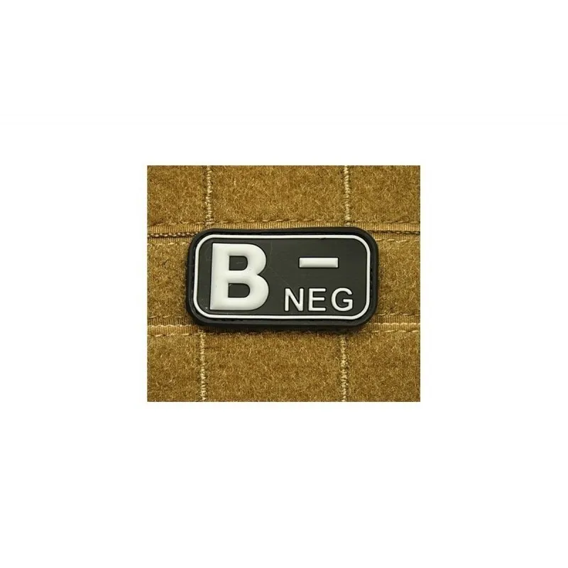 vario B NEG Rubber SWAT Bloodtype Patch