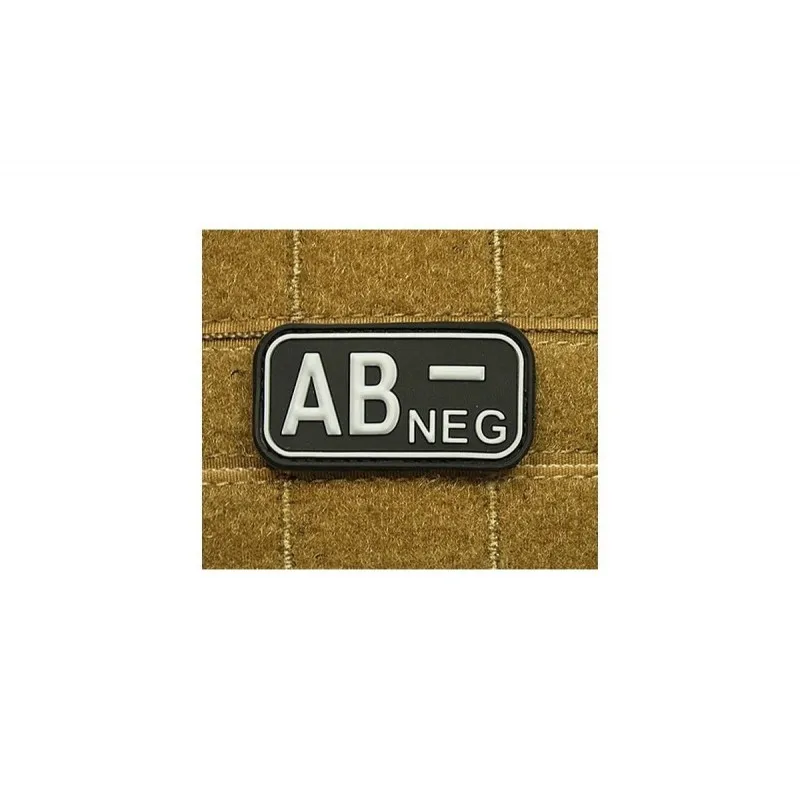 vario AB NEG Rubber SWAT Bloodtype Patch