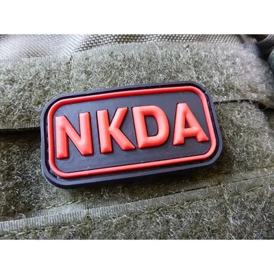 NKDA Rubber Patch Blackmedic - JTG