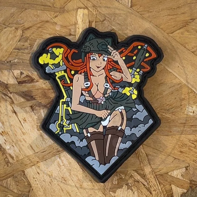 TheTower Company Moral Patch Tactical Waifu Read Head