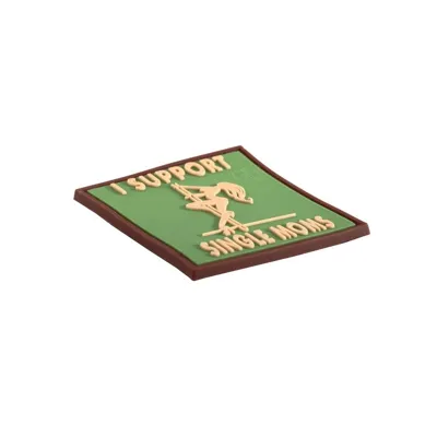I Support single Moms Rubber Patch Multicam - JTG