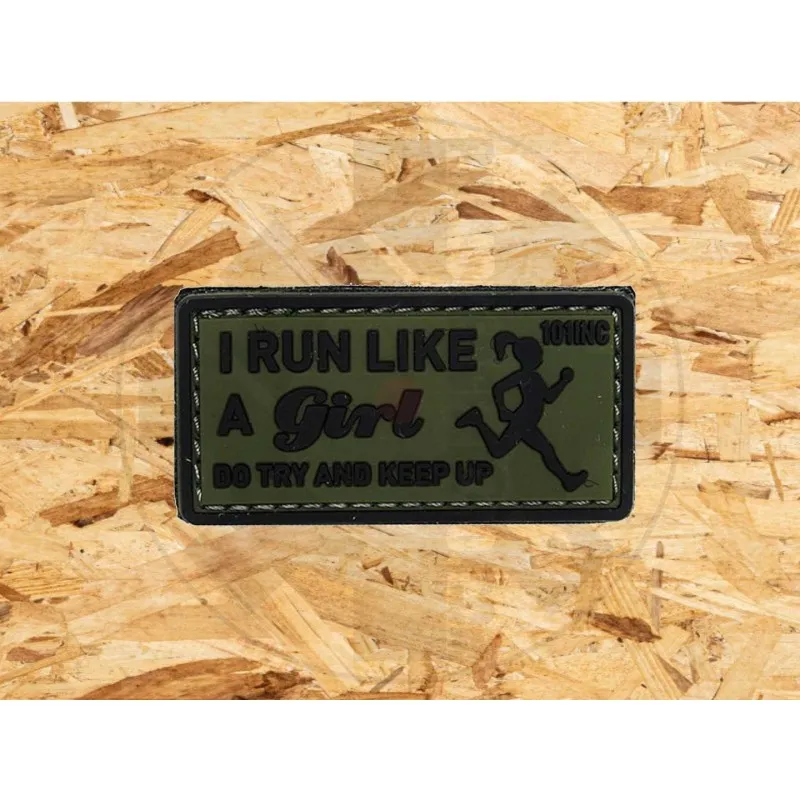 vario I Run Like a Girl Patch