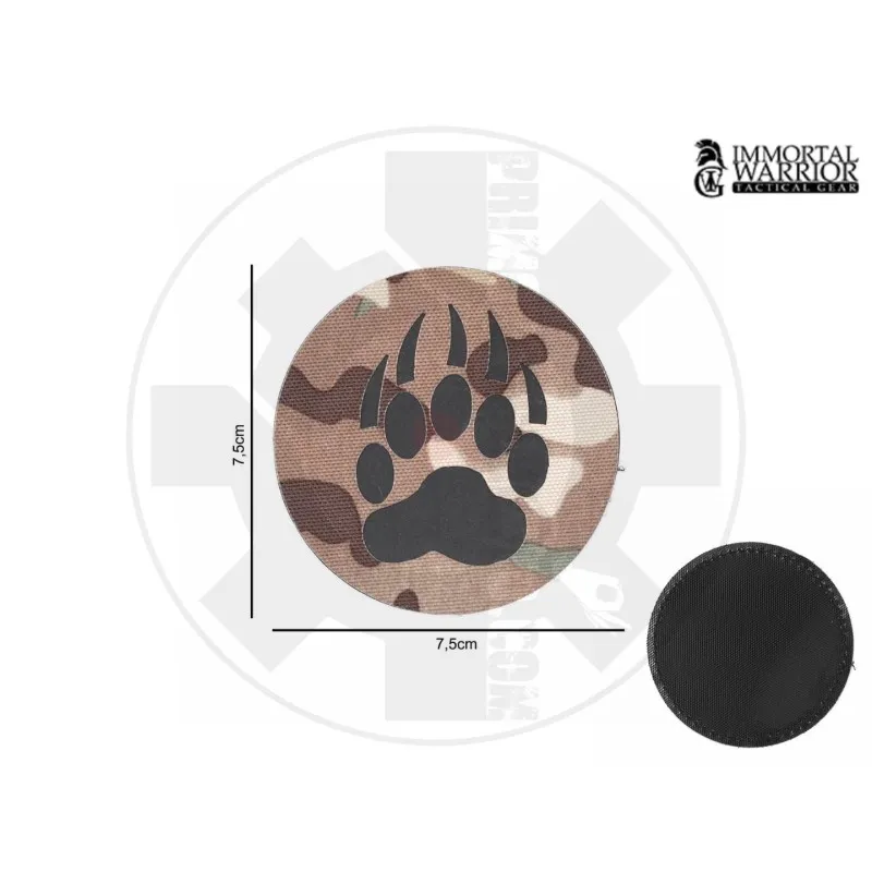 Immortal Warrior Bear IR MulticamPatch
