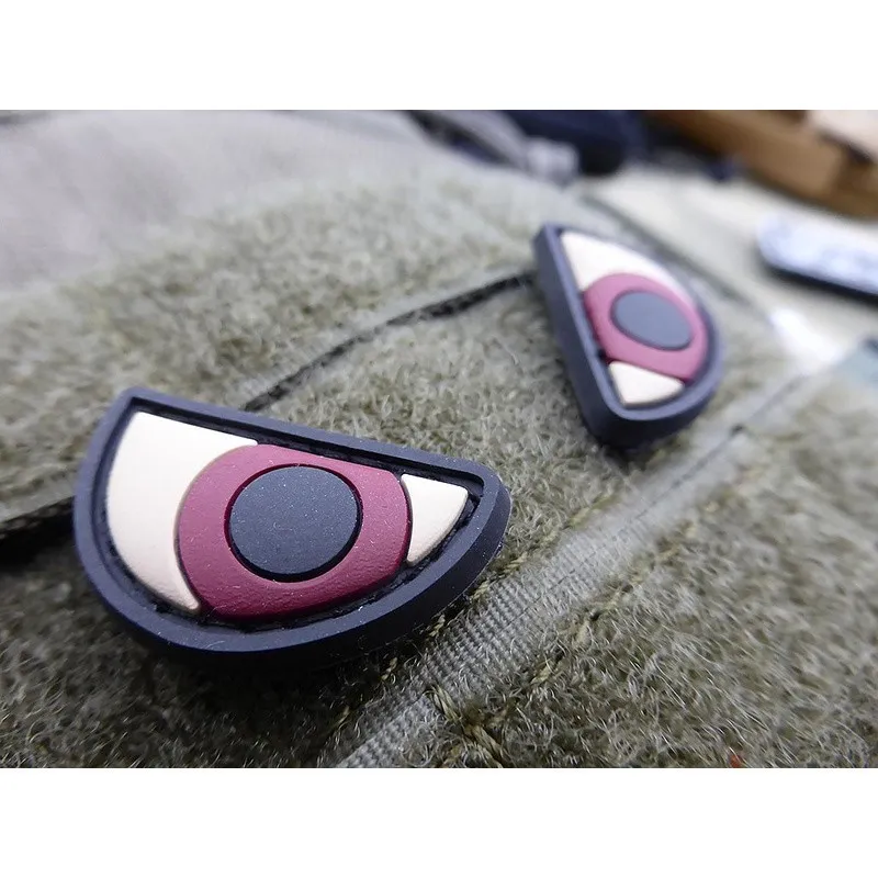 JTG Angry Eyes Rubber Patch Color