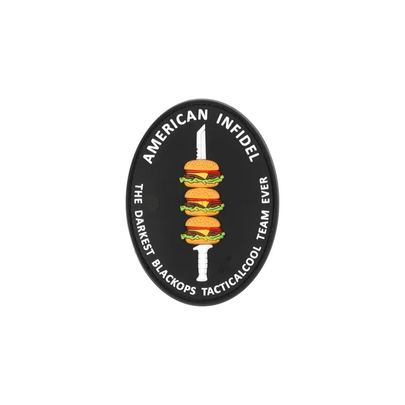 JTG American Infidel Rubber Patch Color