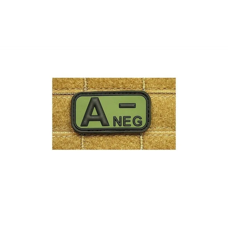 vario A NEG Rubber Forest Bloodtype Patch