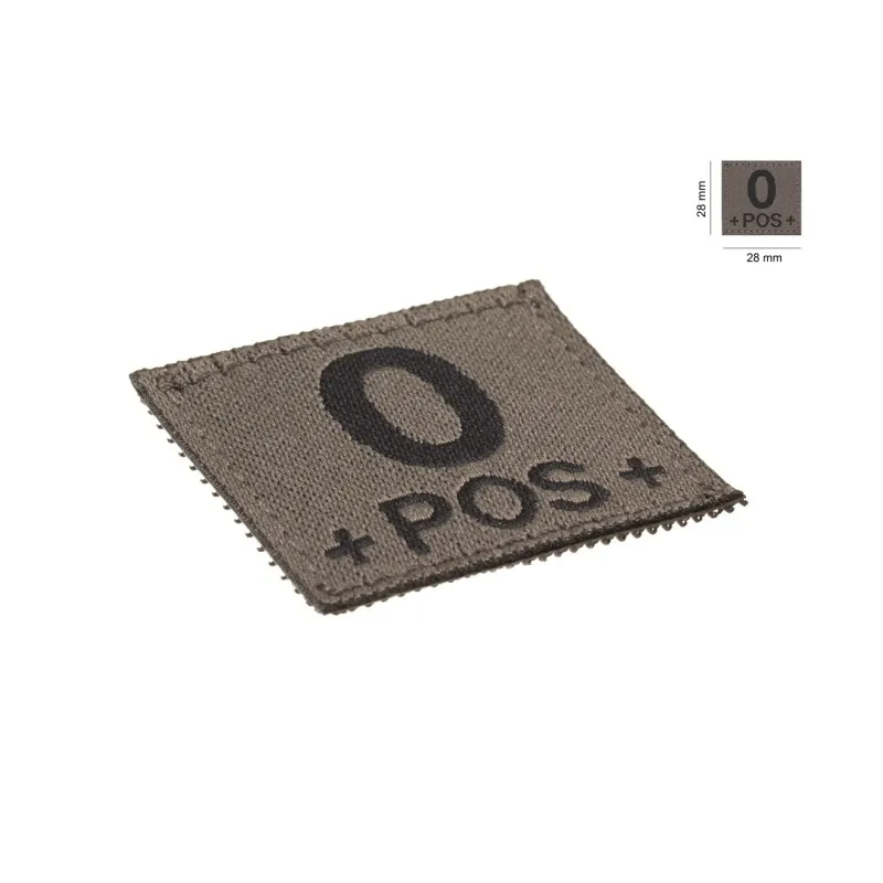 Claw Gear 0 POS Woven Bloodtype Patch