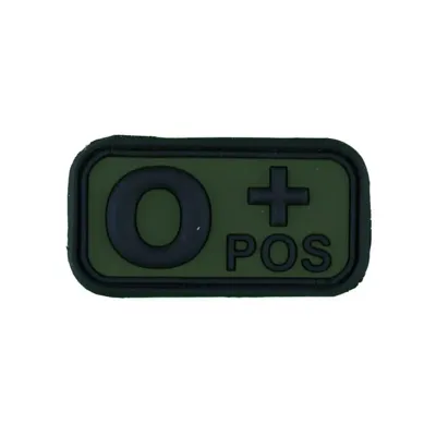 0 POS Rubber Forest Bloodtype Patch - vario