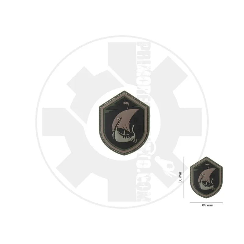 JTG Viking Dragonboat Rubber Patch · Multicam
