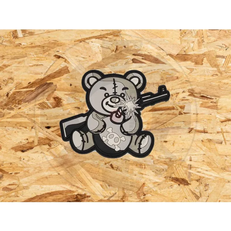 vario Teddy Bomb Patch · Gris