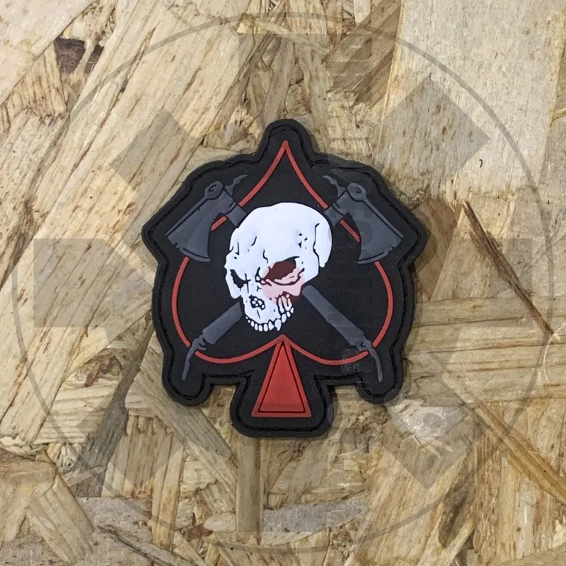 TheTower Company Spades Skull AXE Patch