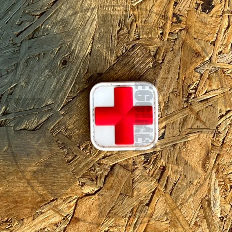 TheTower Company Cross / Patch · Red white red