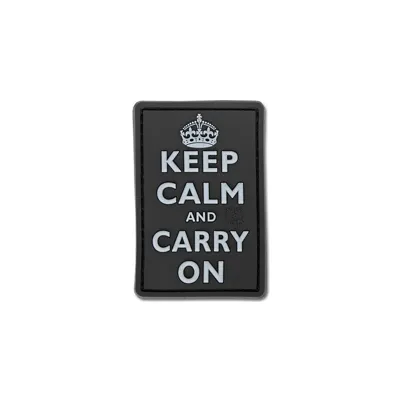 Keep Calm Rubber Patch SWAT - JTG