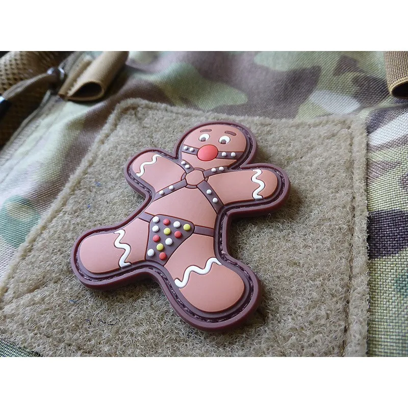 JTG Gingerbread Rubber Patch Color