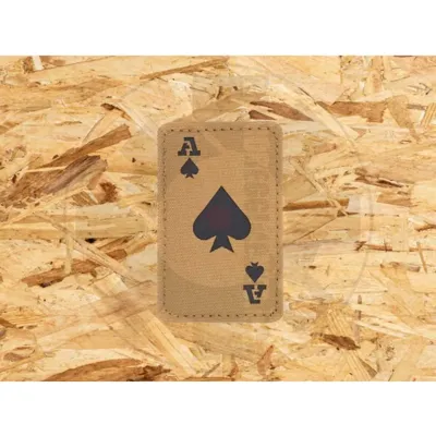 Ace of Spades Lasercut Patch - vario