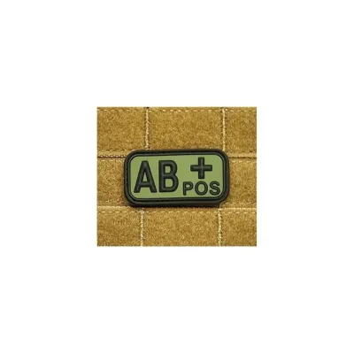 AB POS Rubber Bloodtype Patch - vario
