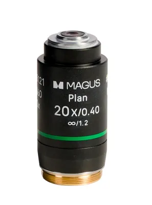 Objetivo 20PL60V Plan 20Х/0,40 ∞/1,2 H60 mm - MAGUS