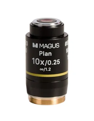 Objetivo 10PL60V Plan 10Х/0,25 ∞/1,2 H60 mm - MAGUS