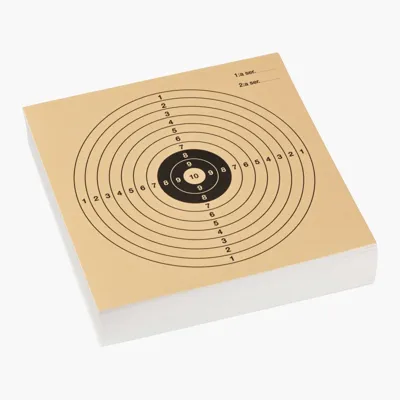 Paper Targets 14x14cm 10PZ - PRIMOREGGIMENTO.COM