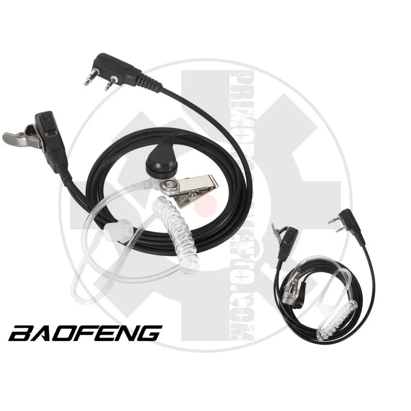 Baofeng Auricolare con Microfono e Ptt Versione Premium