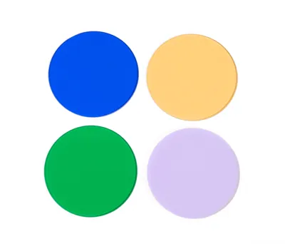 Juego de Filtros de Color LF4.2 (,,, Vidrio Esmerilado) - MAGUS