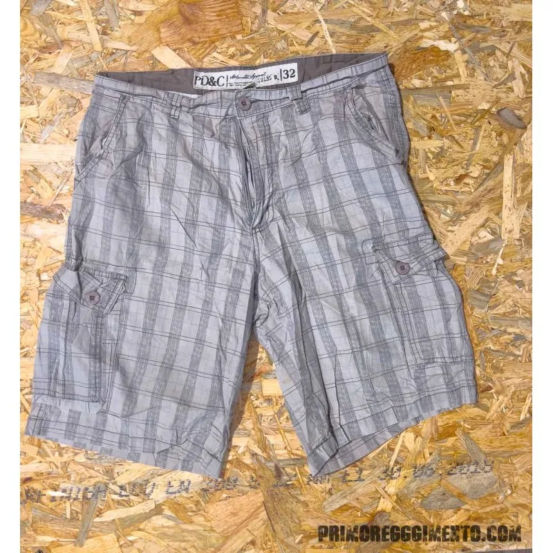 vario Bermuda Cargo Quadri - 32 - Second Hand · Tan / FDE