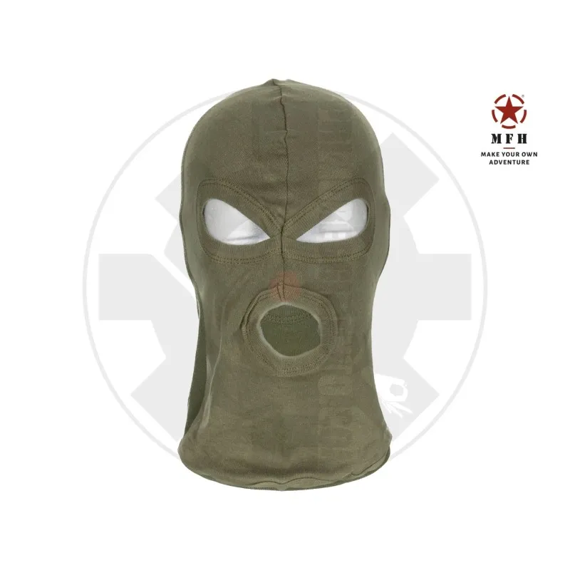 MFH Balaclava 3 Lock · Verde / OD