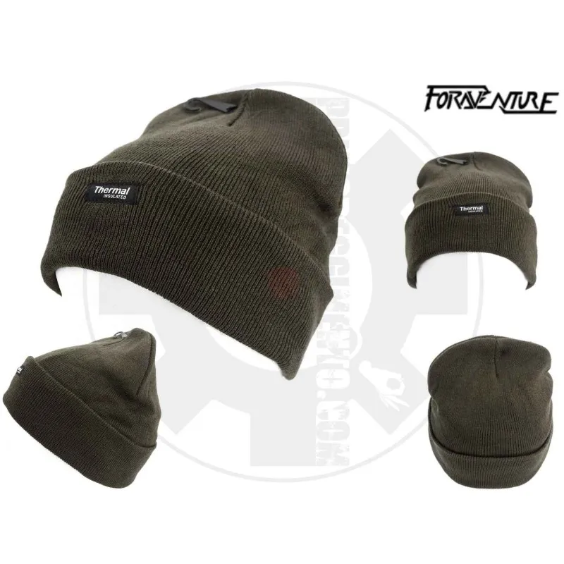Foraventure Beanie Termico · Verde / OD