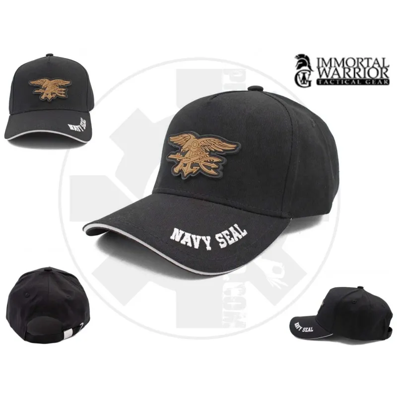 Immortal Warrior Navy SEAL Baseball Cap