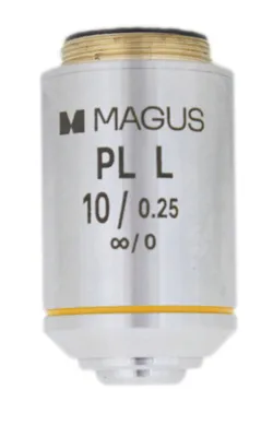 Objetivo 10PLL 10Х/0,25 Plan L WD 5,0 mm - MAGUS
