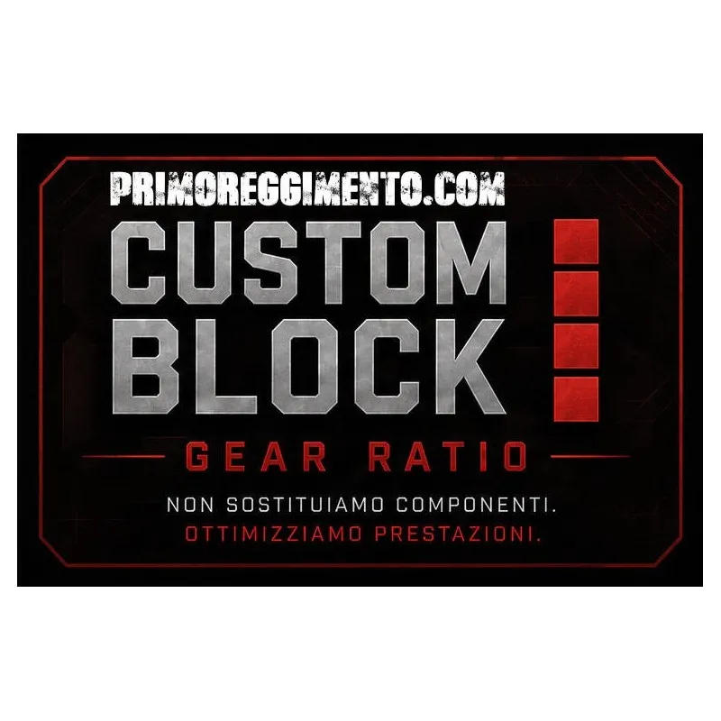 PRIMOREGGIMENTO.COM Custom Block IV – Gear Ratio