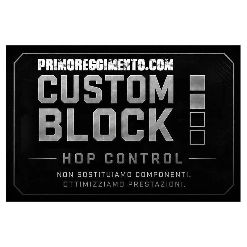 PRIMOREGGIMENTO.COM Custom Block II – Hop Control
