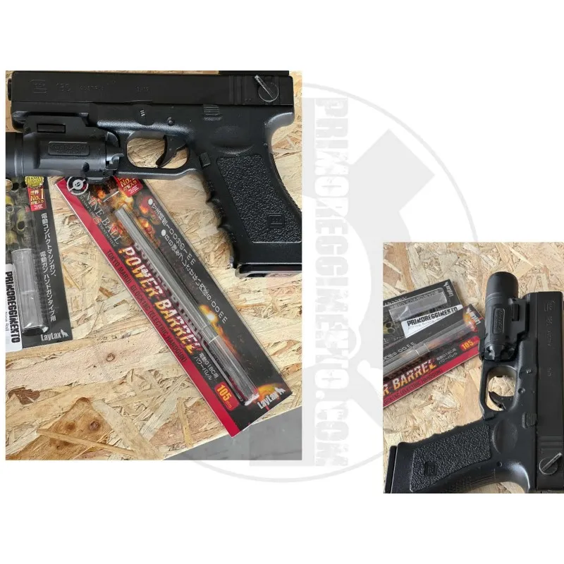 PRIMOREGGIMENTO.COM Custom Block 1 per G18 · Negro