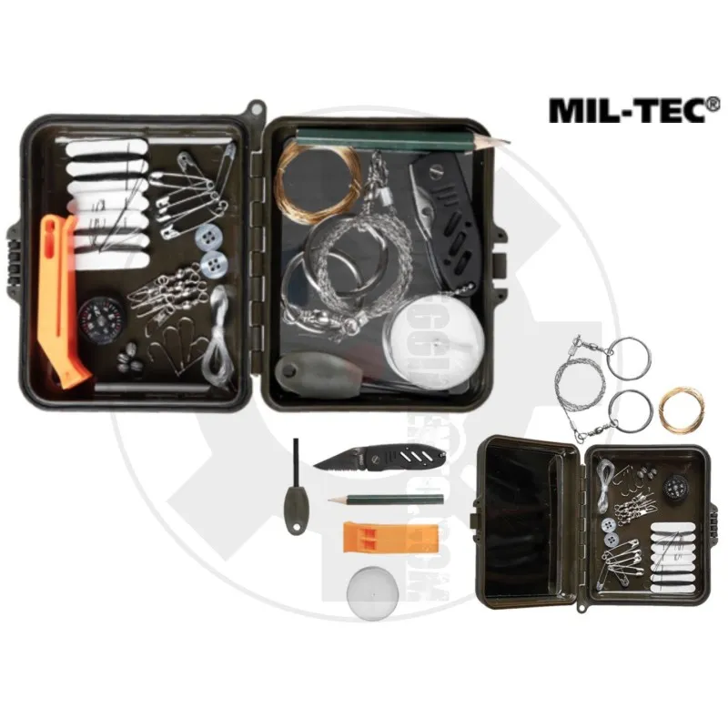 Mil-Tec Survival Kit Box