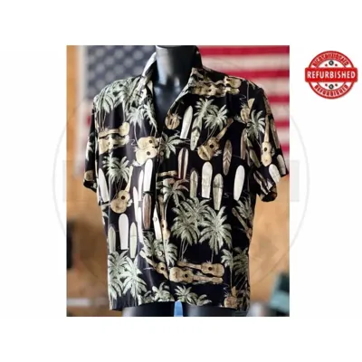 Camicia Hawaiana Surf e Ukulele XL USATO - vario