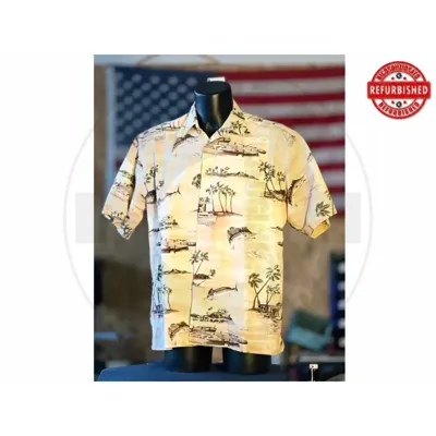 Camicia Hawaiana Pierre Cardin Tropicale L USATO - vario