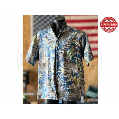 Camicia Hawaiana Blu XL USATO - vario