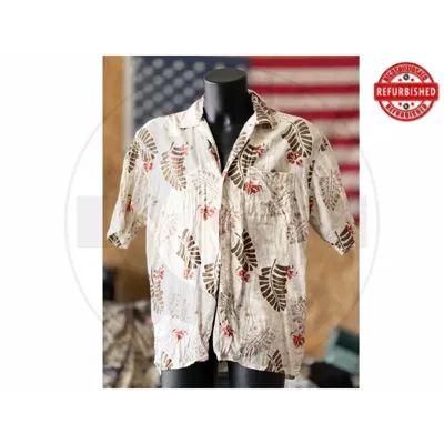 Camicia Hawaiana Foglie e Fiori SUMMA L USATO - vario