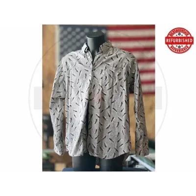 Camicia Hawaiana Columbia Piume L USATO - vario