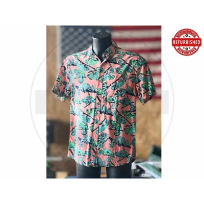 Camicia Hawaiana Camaleonti L USATO - vario