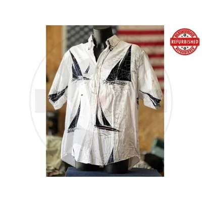 Camicia Hawaiana Barche Nautica XL USATO - vario
